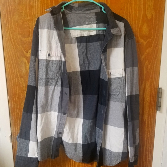 Color Block Flannel - Picture 1 of 2